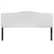 Flash Furniture King, Cambridge Headboard, White Fabric HG-HB1708-K-W-GG - alternate 9